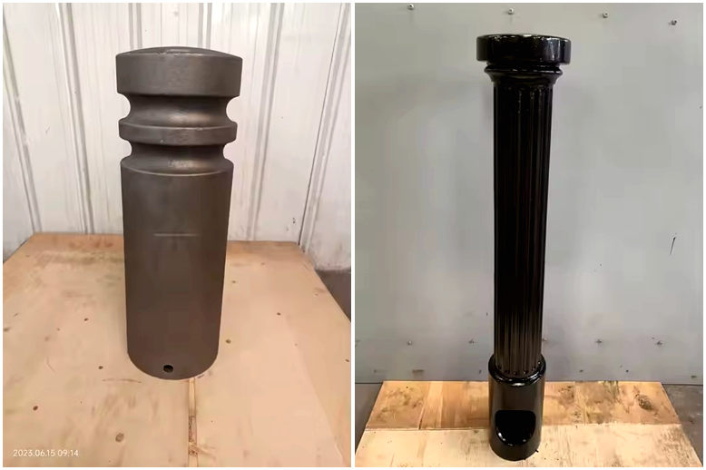 Чугунные болларды